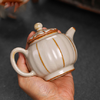 汝窑功夫茶茶壶开片可养冰裂纹小号陶瓷泡茶壶单壶大容量家用单个 商品缩略图3