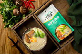 吃粗来燕麦面拌面+汤面4种口味