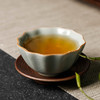 功夫陶瓷小茶杯主人杯汝窑单杯品茗杯茶盏杯斗笠天青色开片冰裂釉 商品缩略图0