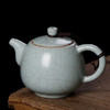 汝瓷开片冰裂釉茶壶陶瓷小单壶功夫茶具过滤家用汝窑贵妃壶泡茶壶 商品缩略图1
