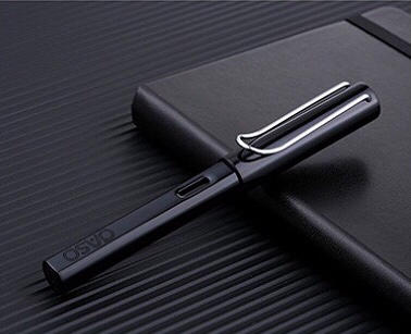 毕加索旗下优尚学生练字钢笔A21金属钢笔0.38mm明尖可替换墨囊成人男士商务硬笔办公签字笔送礼礼盒套装 商品图1