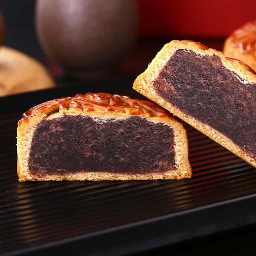 稻香村尚品珍月月饼礼盒700g蛋黄莲蓉奶油椰蓉中秋月饼礼盒 商品图3