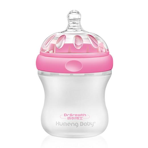 成长博士特宽口硅胶奶瓶160ML\CA041#（粉色） 商品图0