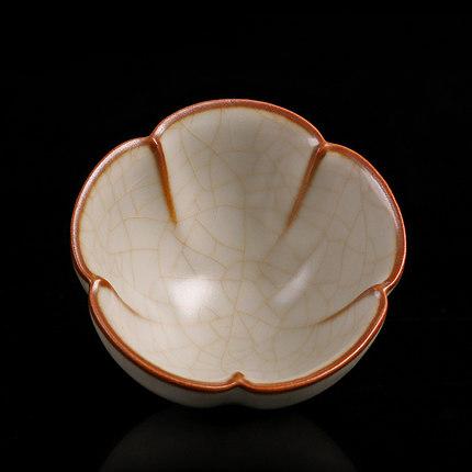 陶瓷汝窑茶具小茶杯主人杯功夫茶单杯女大号复古开片可养茶盏男士 商品图1