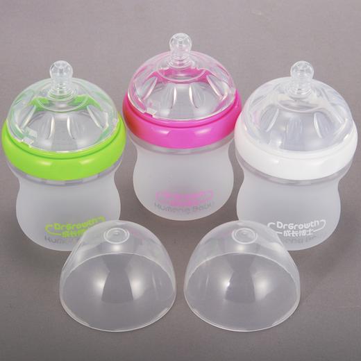 成长博士特宽口硅胶奶瓶160ML\CA032#（绿色） 商品图3