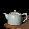 汝窑茶壶小号陶瓷功夫茶具家用单壶普洱汝瓷可养开片泡茶器井栏壶 商品缩略图0