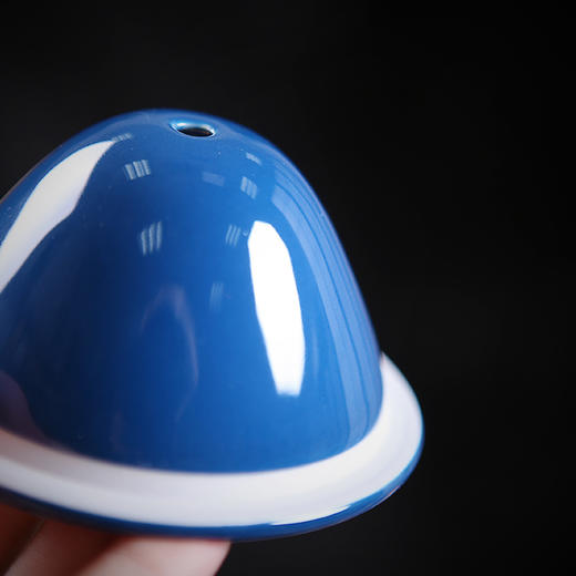 【茶洗】【茶家】禅定钵+盖_宝石蓝盛水水盂水缸 商品图2