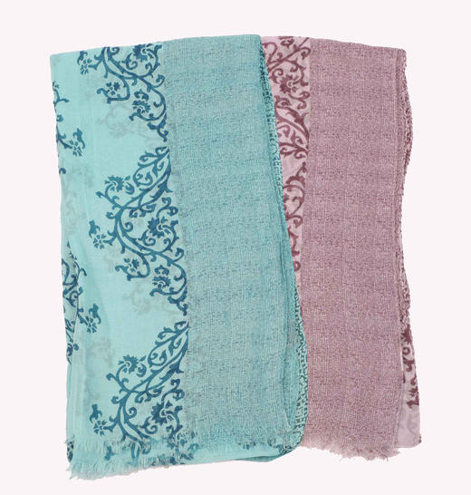 【市集专拍链接】莫代尔 山羊绒 时尚围巾 商品图0