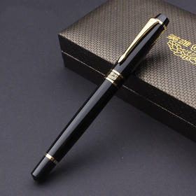 hero英雄官方正品钢笔7032黑丽雅铱金笔明尖墨水笔宝珠笔签字笔商务笔