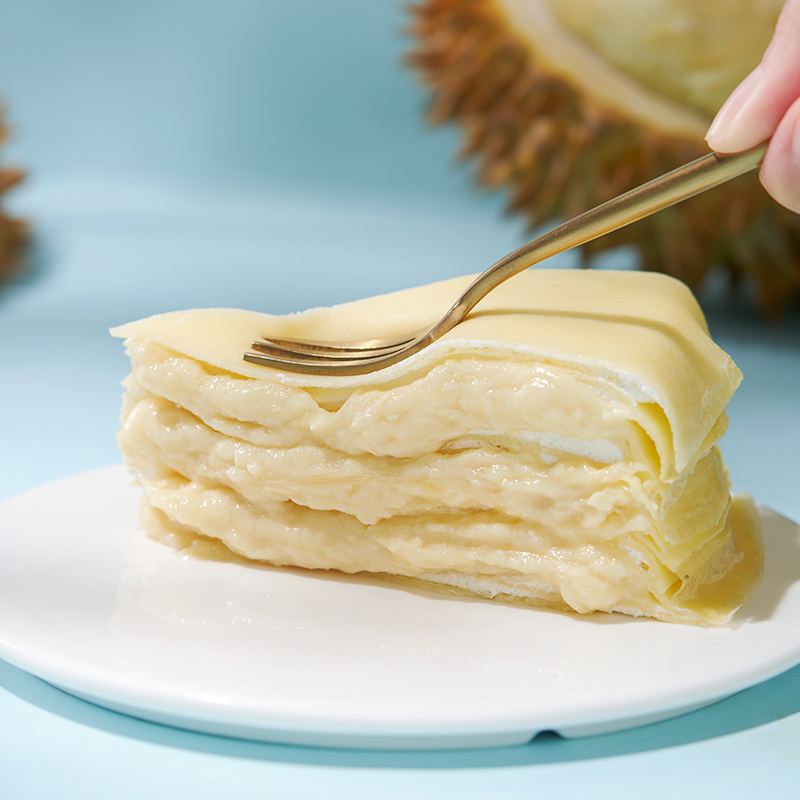 【销量no1】榴莲千层-每月消耗十吨榴莲-【下午茶蛋糕】 - 名门西饼