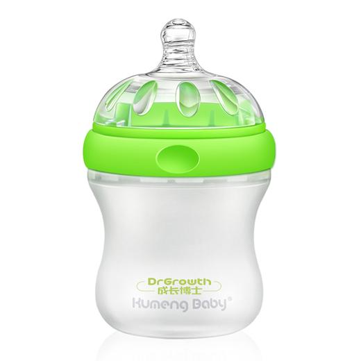 成长博士特宽口硅胶奶瓶160ML\CA032#（绿色） 商品图0