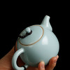 汝瓷开片冰裂釉茶壶陶瓷小单壶功夫茶具过滤家用汝窑贵妃壶泡茶壶 商品缩略图2