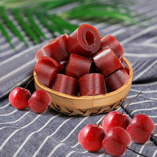 【果丹皮制品山楂卷500g+山楂条500g袋装】山楂条糕蜜饯零食食品 商品图2