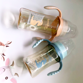 大地宝贝宽口径自动握把PPSU奶瓶300ML\DA055#