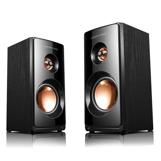 金河田M102桌面多媒体木质音箱带线控 商品图0