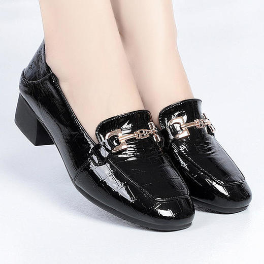 KQ-6685秋季新款真皮软底软面乐福鞋 商品图3