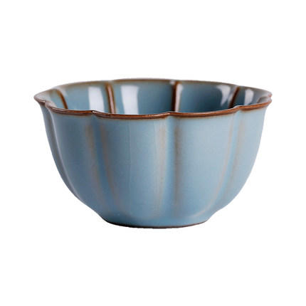 汝窑开片冰裂釉小茶杯主人杯茶盏喝茶品茗杯手工陶瓷功夫茶具单杯 商品图4