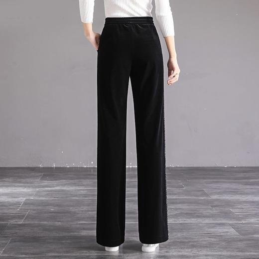 MQ-3028-203新款秋季休闲长裤显瘦薄款阔腿裤ZXH 商品图3