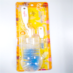 大地宝贝尼龙奶瓶奶嘴刷组\DA066#