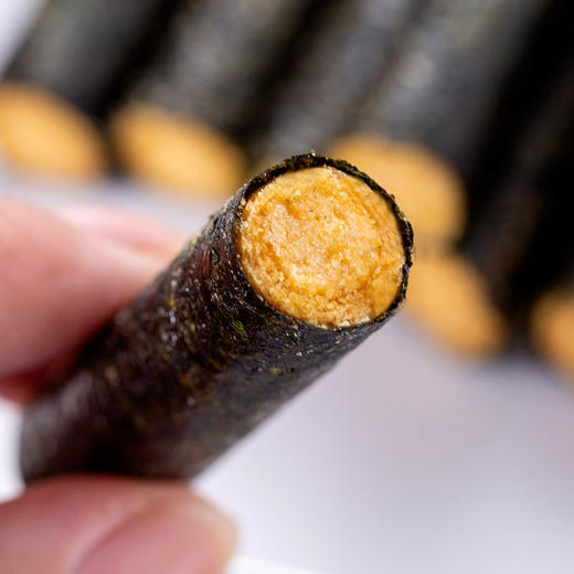 【味滋源海苔夹心卷100g罐装、2份】即食肉松卷蟹黄夹心卷紫菜零食休闲食品 商品图4