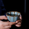 汝窑开片冰裂釉小茶杯主人杯茶盏喝茶品茗杯手工陶瓷功夫茶具单杯 商品缩略图1