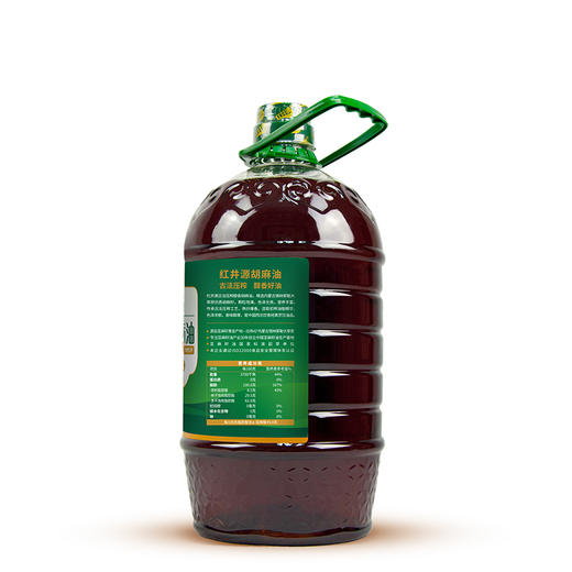 红井源 胡麻油5L亚麻油 商品图1