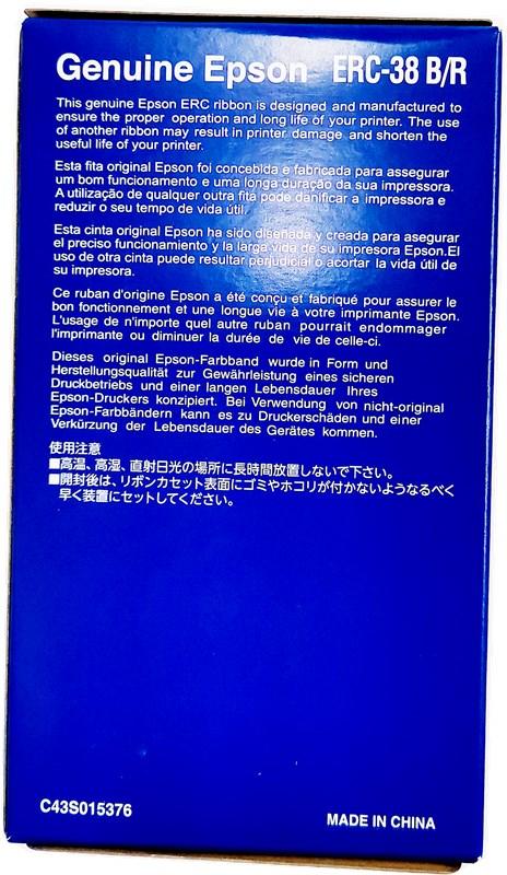EPSON爱普生ERC-38B色带架TM-U288B TM-U220B\A\D U200 210 230 300色带框ERC-38B/R色带 商品图2