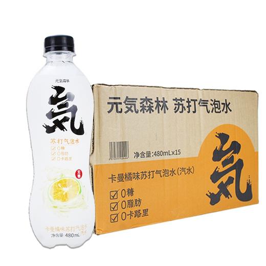 元气森林卡曼橘味苏打气泡水480ml 商品图0