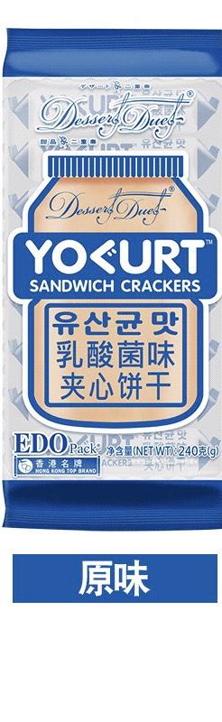 EDO乳酸菌味乳酸菌夹心饼240g