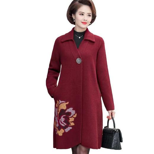 纤之鹿黄金绒大衣 商品图2