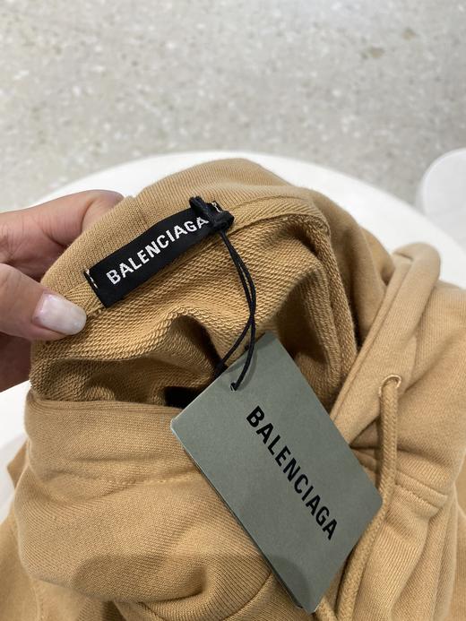 点此购买 巴黎世家男女卡其色麦穗皇冠连帽卫衣 曾154641 商品图11