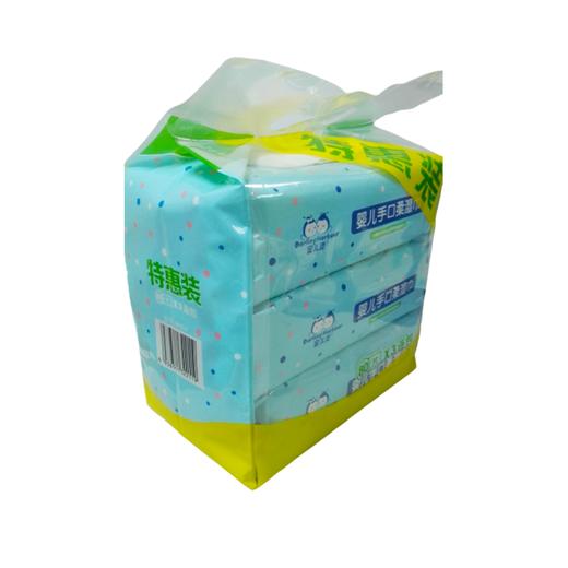 蜜儿港婴儿手口柔湿巾80S*3/MH004# 商品图1