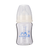 蜜儿港宽口径晶钻玻璃弧形奶瓶150ML\MA039#（彩虹版） 商品缩略图0