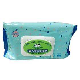 蜜儿港婴儿手口柔湿巾80S/MH003#