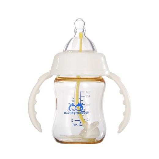 蜜儿港宽口径自动带柄PPSU奶瓶130ML\MA031#（彩虹版） 商品图1