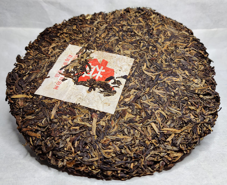 2004年401批红大益7542!357克老生茶