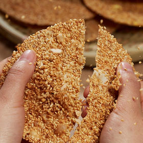 周村烧饼的特色——薄、香、酥、脆