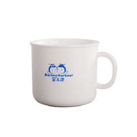 九洲基-蜜儿港微波专用单柄牛奶杯\MB015#(彩虹版)