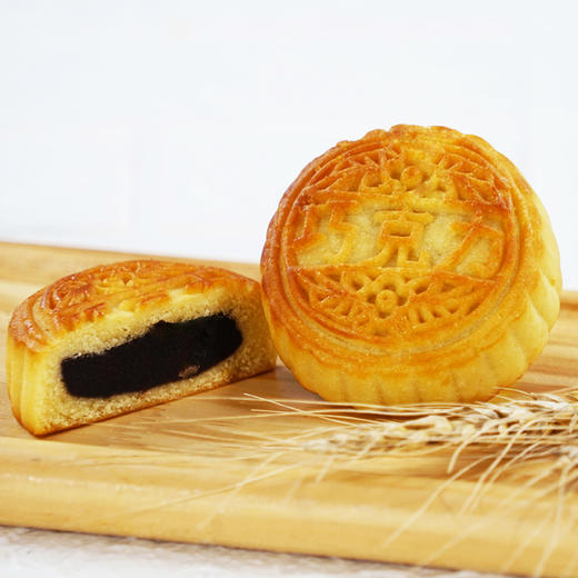 特惠【悦意】慈心八亩 月饼五仁+豆沙核桃+巧克力+紫薯+椰蓉 少油控糖 健康美味 商品图3