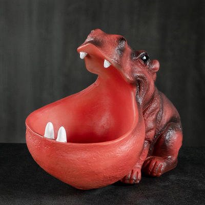 网红创意卡通烟灰缸家用客厅摆件复古陶瓷办公室多用途零食 商品图5