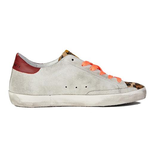 GOLDEN GOOSE 黄金鹅 女士豹纹磨损效果小脏鞋 GWF00101F000192 商品图2