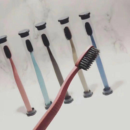 竹炭小麦秸秆牙刷（颜色随机发） 商品图1