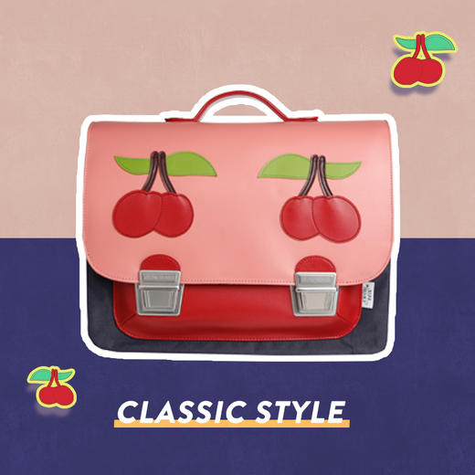 比利时jeune premier小学生男女孩大容量防水进口1-3-6年级书包 商品图0