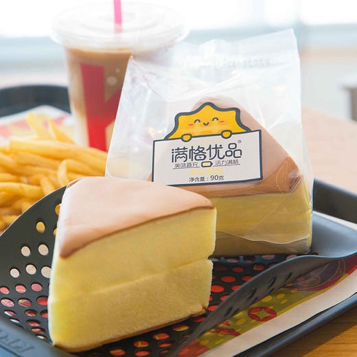 满格华夫原味蛋糕90g*6包 面包 休闲零食 网红早餐 小吃 点心 西式糕点 包邮 商品图1