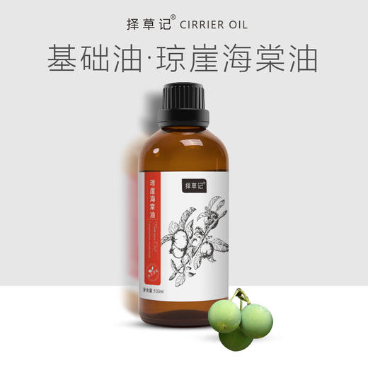 【开放下单】择草记初榨琼崖海棠油 商品图0