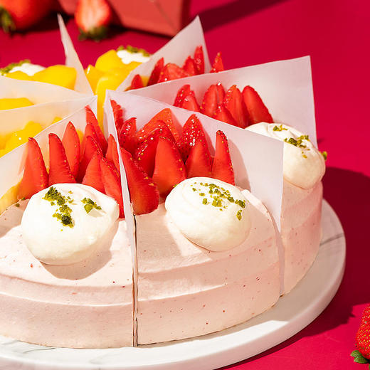 甜蜜时光-芒果拼草莓（8人份） 商品图2