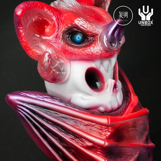 Unbox 骷髅蝙蝠 红色 CAMAZOTZ The Death Bat 商品图1