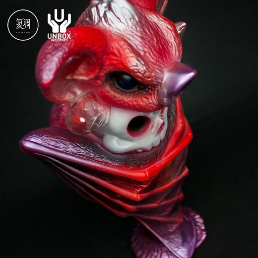Unbox 骷髅蝙蝠 红色 CAMAZOTZ The Death Bat 商品图2