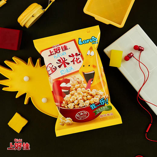 上好佳果仁玉米花 焦糖爱上爆米花 粒粒甜美 商品图1