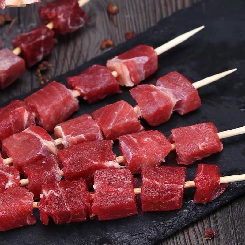雪多牦牛肉串20根包
